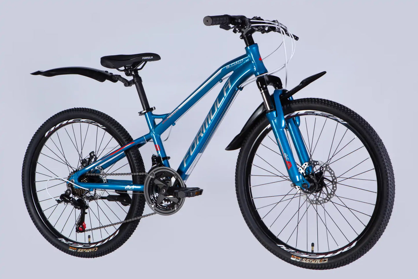 Велосипед AL 24" Formula BLACKWOOD DD FR рама-12,5" синій 2026