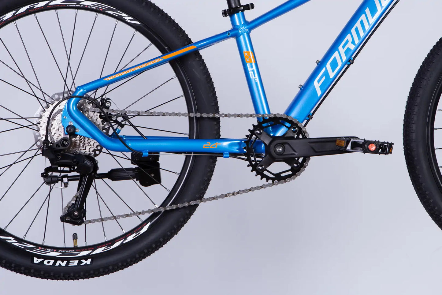 Велосипед AL 24" Formula ZEPHYR 3.0 DD CS рама-12" синій 2026