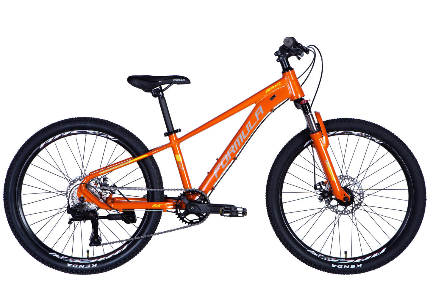 Велосипед AL 24" Formula ZEPHYR 3.0 DD CS рама-12" помаранчевий 2026