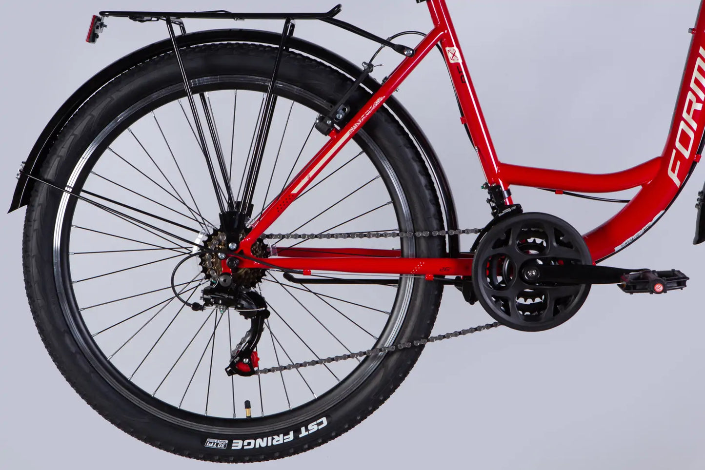 Велосипед ST 26" Formula OMEGA Vbr FR рама-18" червоний 2025