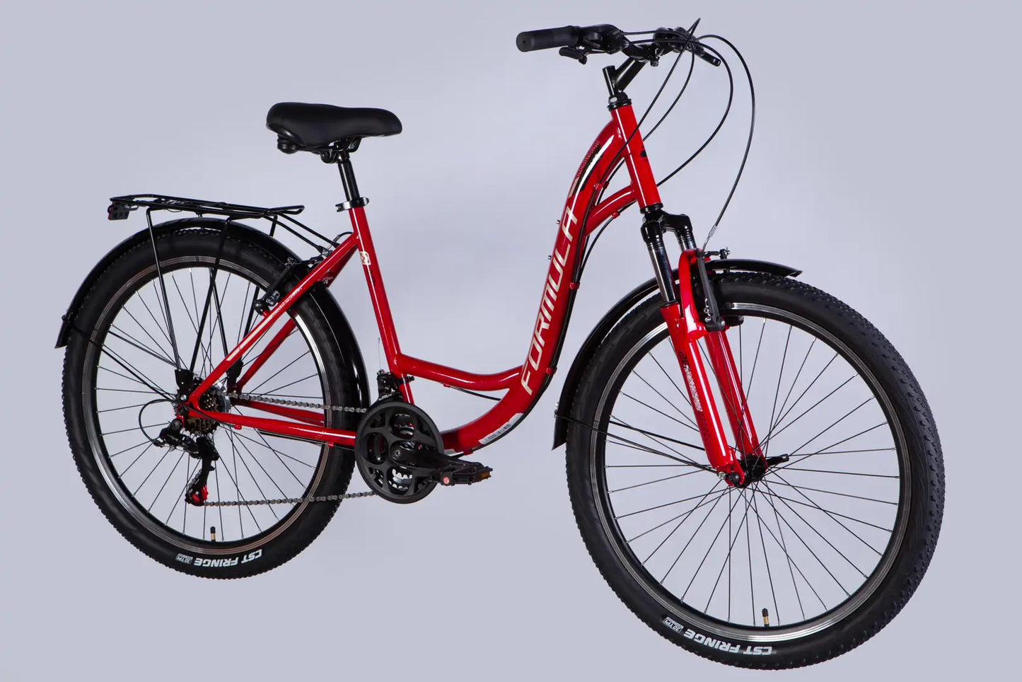 Велосипед ST 26" Formula OMEGA Vbr FR рама-18" червоний 2025
