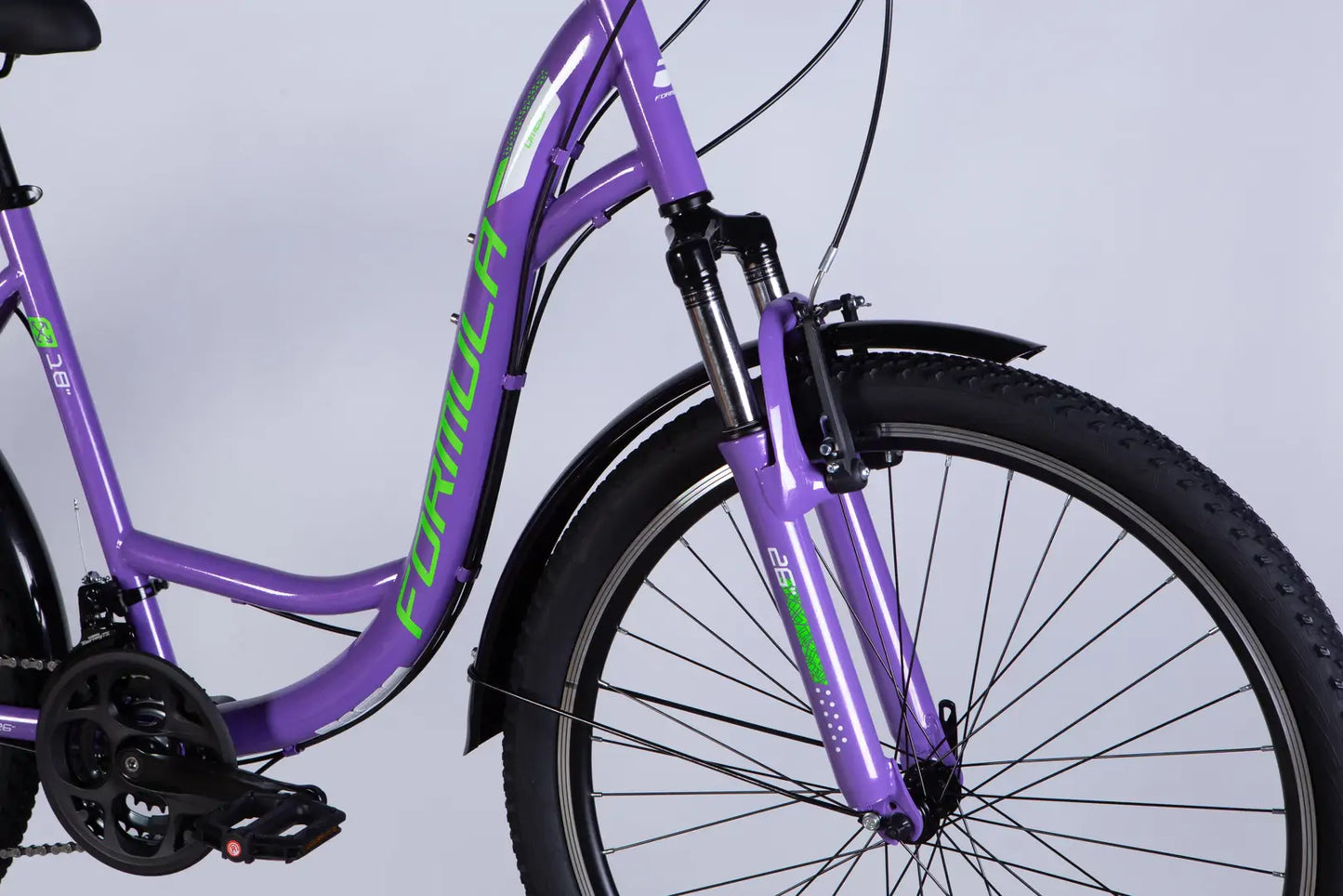 Велосипед ST 26" Formula OMEGA Vbr FR рама-18" фіолетовий 2025