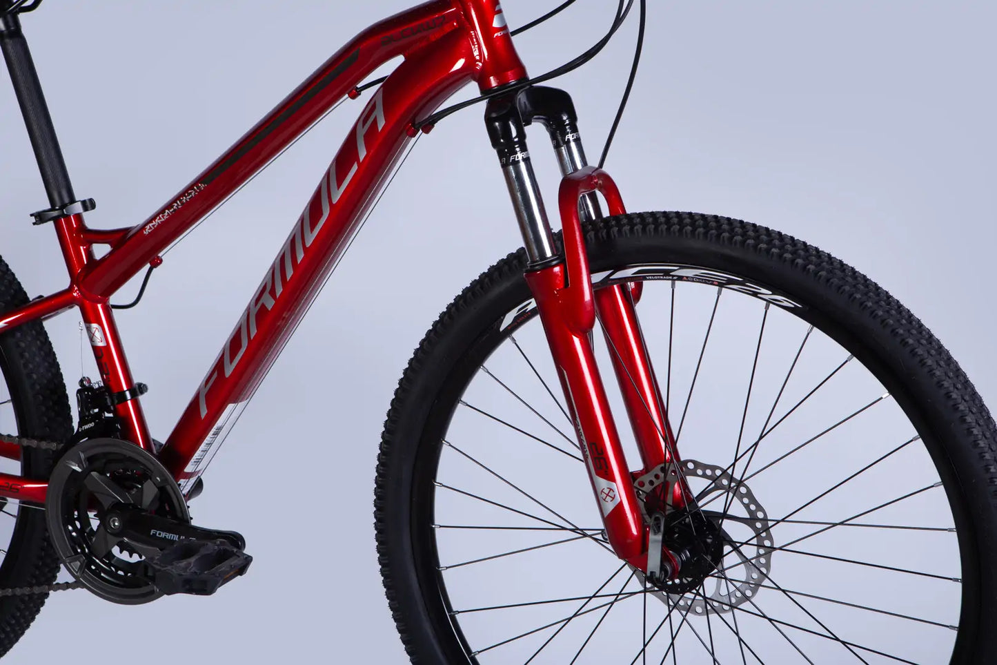 Велосипед уцінений AL 26" Formula BLACKWOOD DD FR рама-13" червоний 2026