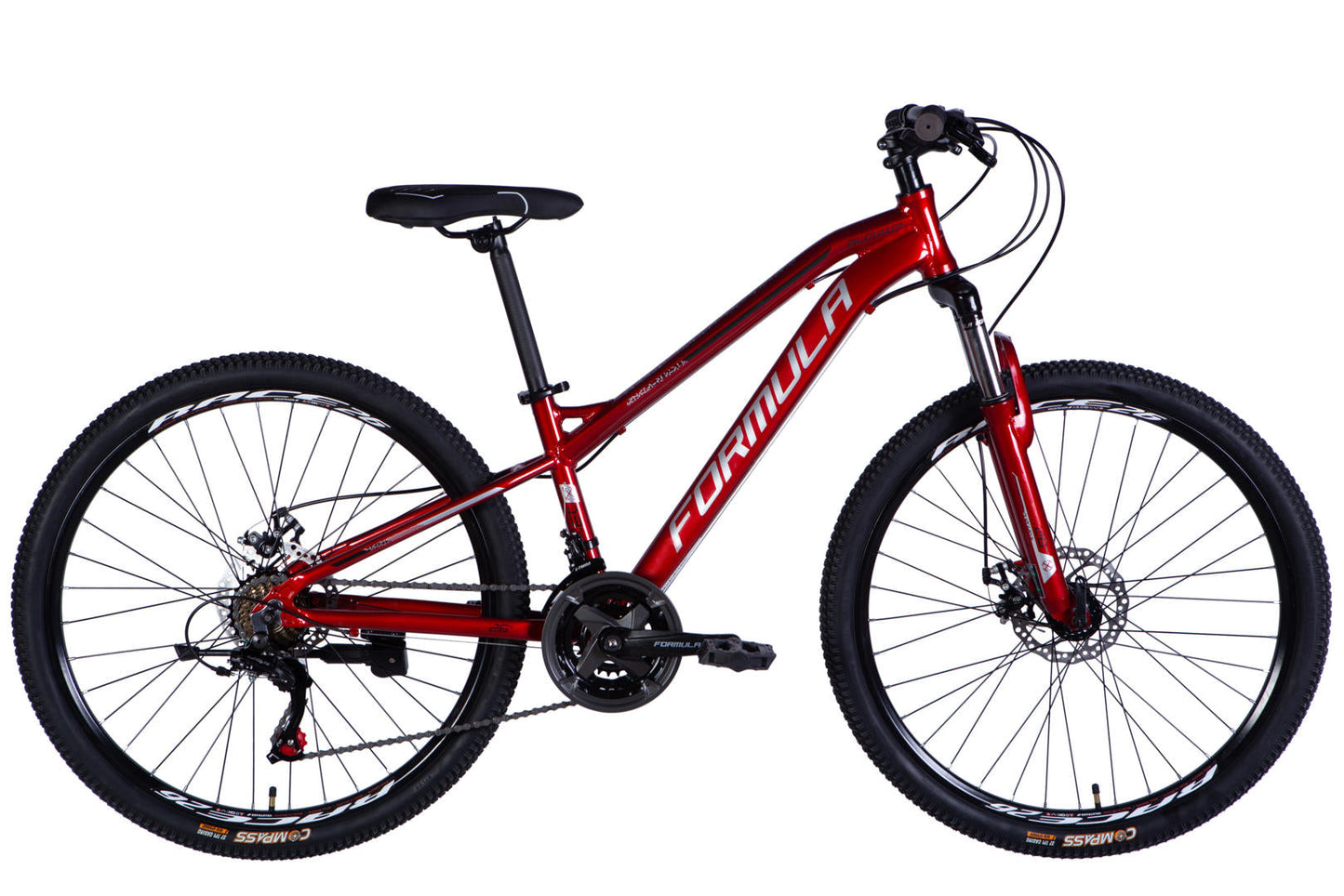 Велосипед уцінений AL 26" Formula BLACKWOOD DD FR рама-13" червоний 2026