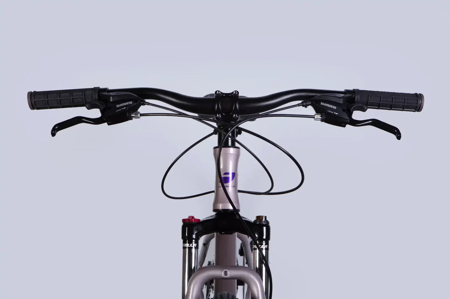 Велосипед AL 27.5" Formula ALPINA DD FR рама-16" сріблясто-фіолетовий 2026