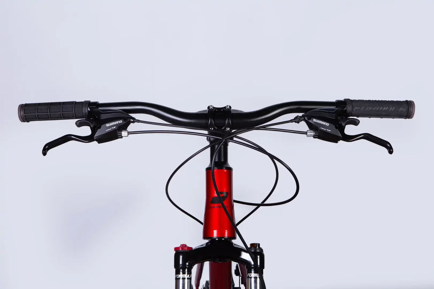 Велосипед AL 27.5" Formula MOTION DD FR рама-16" червоний з сірим 2026