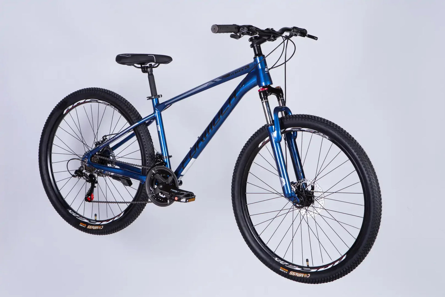 Велосипед AL 27.5" Formula MOTION DD FR рама-16" синiй з чорним 2026