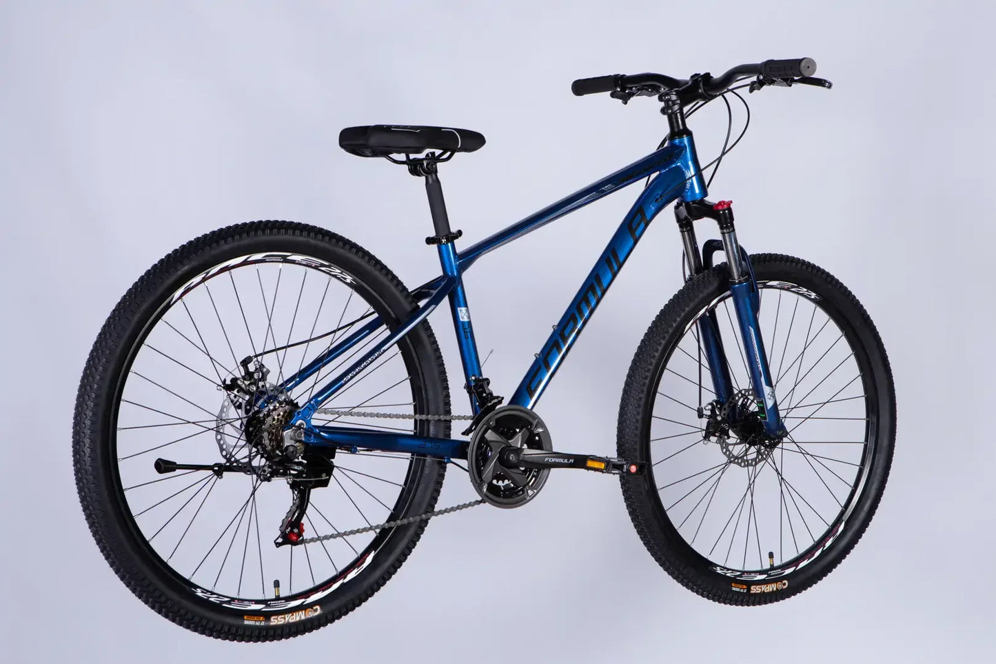 Велосипед AL 27.5" Formula MOTION DD FR рама-16" синiй з чорним 2026