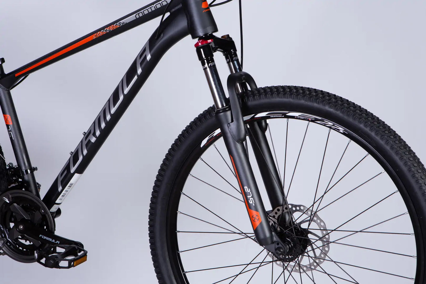 Велосипед AL 27.5" Formula MOTION DD FR рама-16" темно-сірий 2026