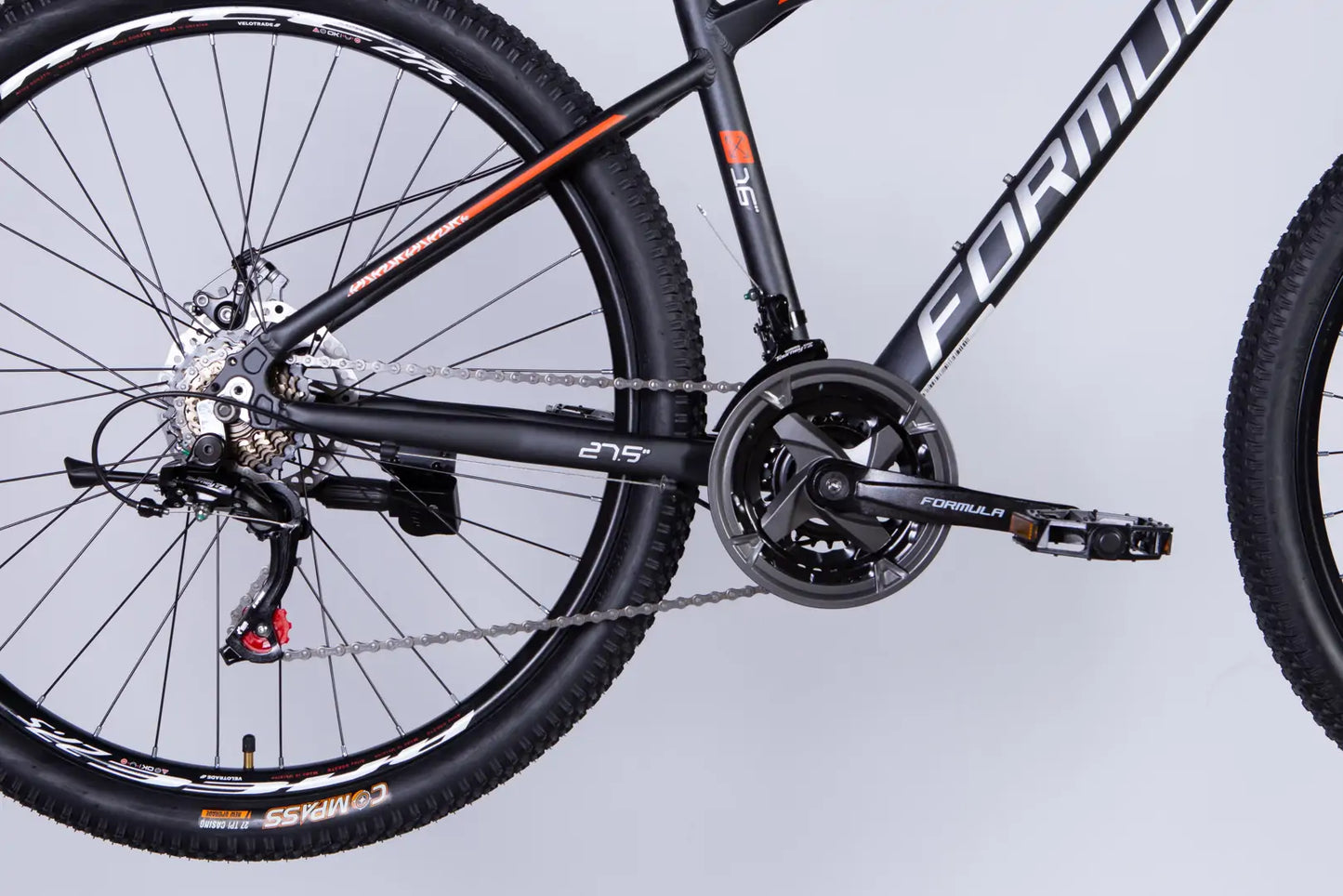 Велосипед AL 27.5" Formula MOTION DD FR рама-16" темно-сірий 2026
