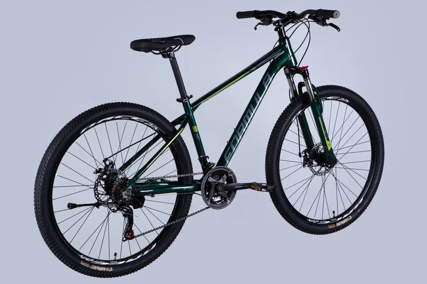 Велосипед AL 27.5" Formula MOTION DD FR рама-16" зелений 2026