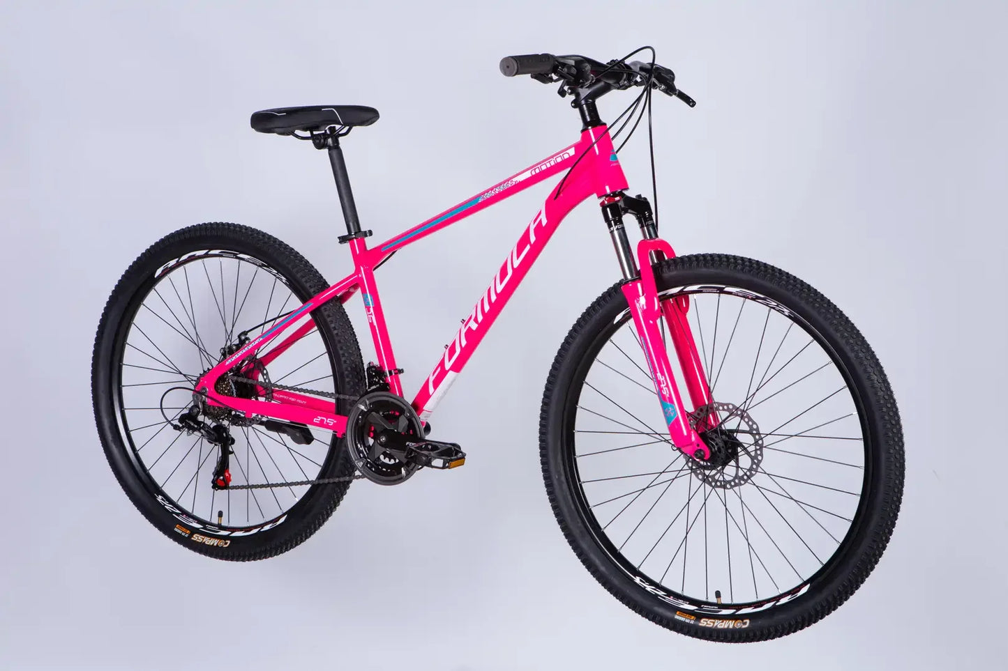 Велосипед AL 27.5" Formula MOTION DD FR рама-16" рожевий з білим 2026