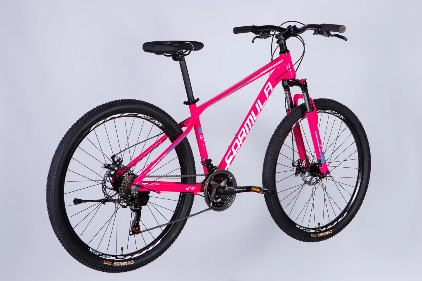Велосипед AL 27.5" Formula MOTION DD FR рама-16" рожевий з білим 2026
