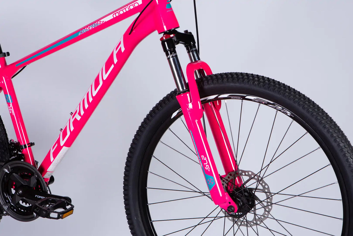 Велосипед AL 27.5" Formula MOTION DD FR рама-16" рожевий з білим 2026