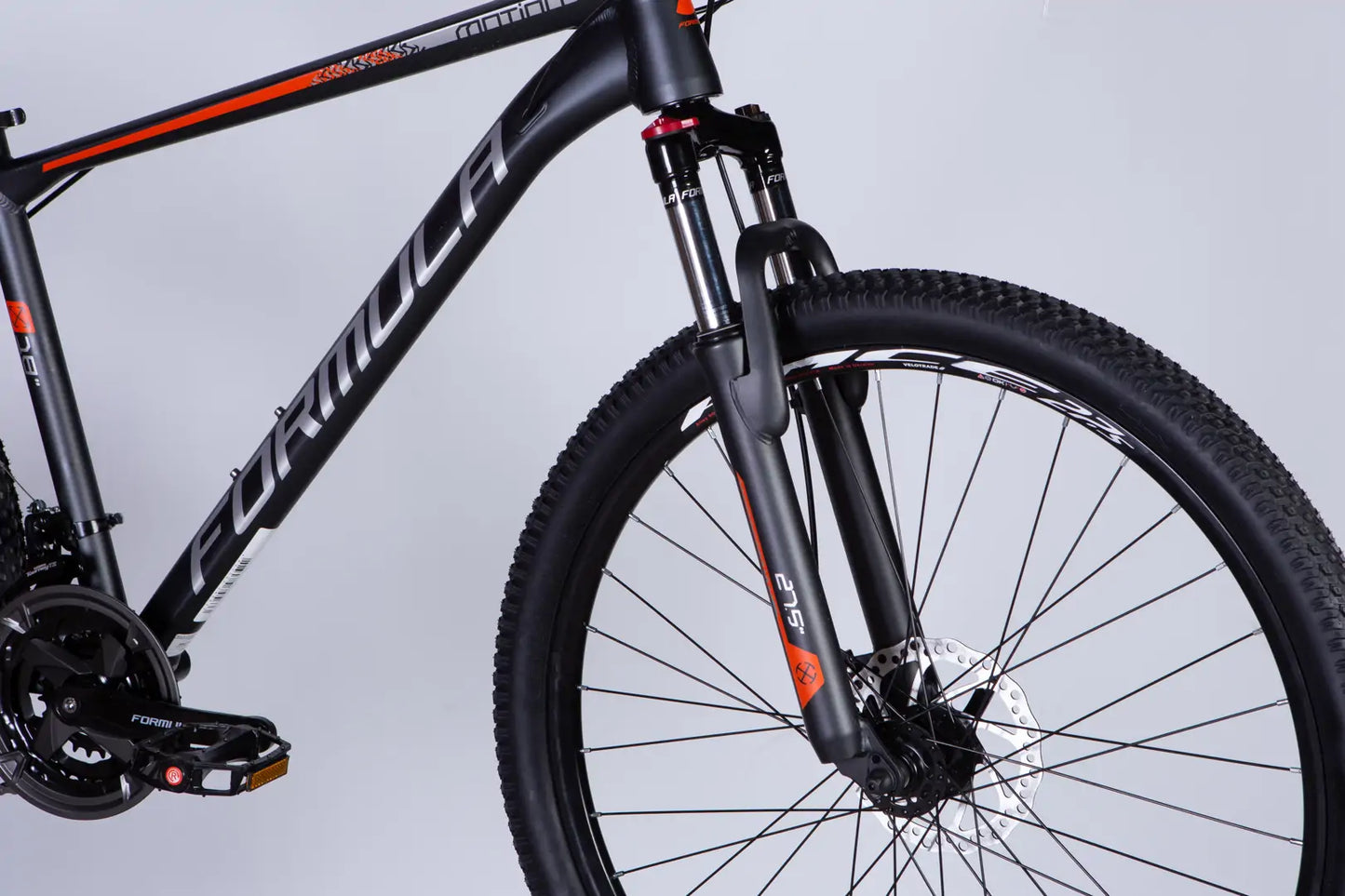Велосипед AL 27.5" Formula MOTION DD FR рама-18" темно-сiрий (матовий) 2026