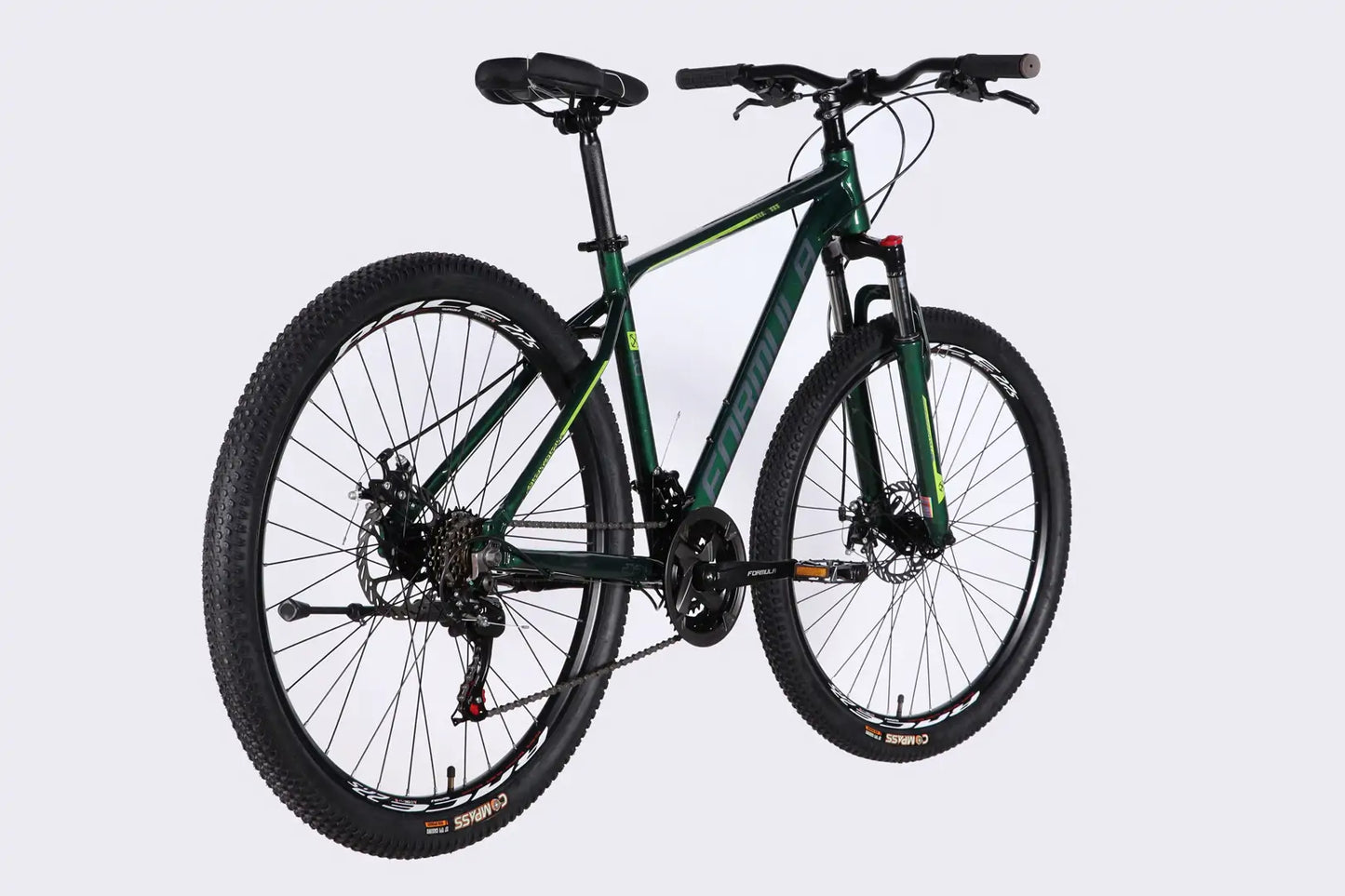 Велосипед AL 27.5" Formula MOTION DD FR рама-18" зелений 2026
