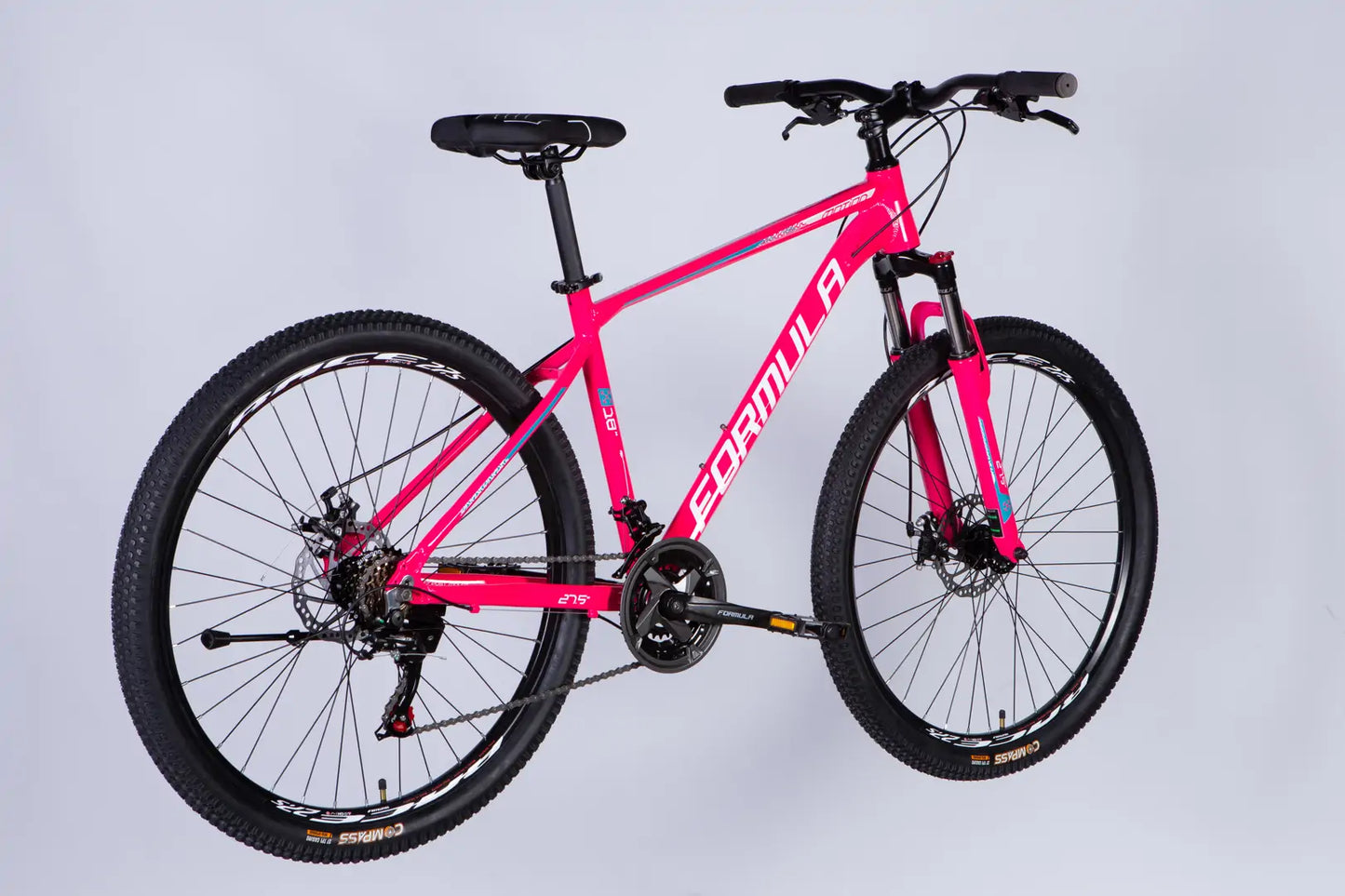 Велосипед AL 27.5" Formula MOTION DD FR рама-18" рожевий з білим 2026