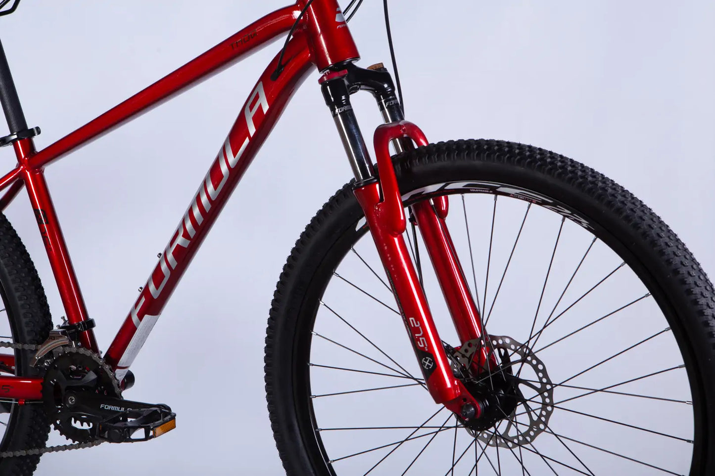 Велосипед AL 27.5" Formula THOR DD CS рама-16" червоний 2026