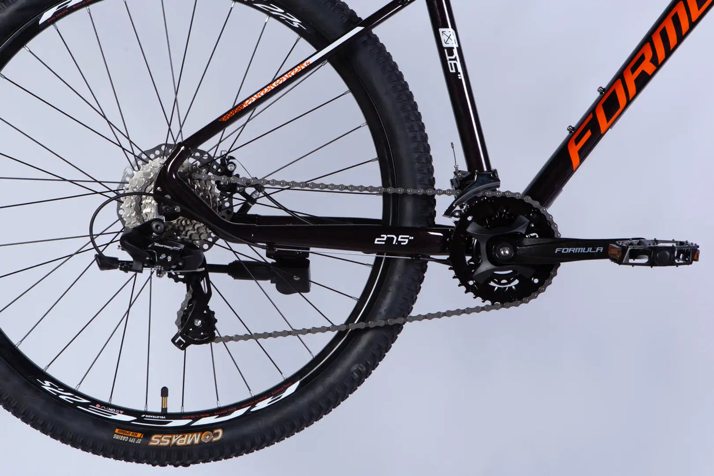 Велосипед AL 27.5" Formula THOR DD CS рама-16" мідно-чорний з помаранчевим 2026