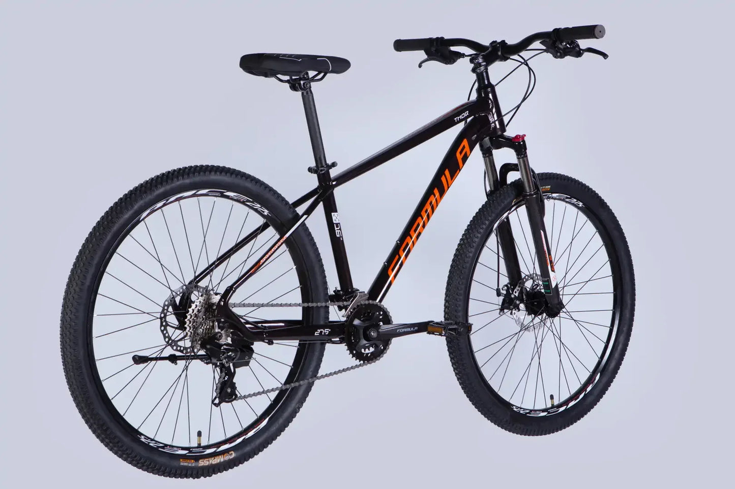 Велосипед AL 27.5" Formula THOR DD CS рама-16" мідно-чорний з помаранчевим 2026