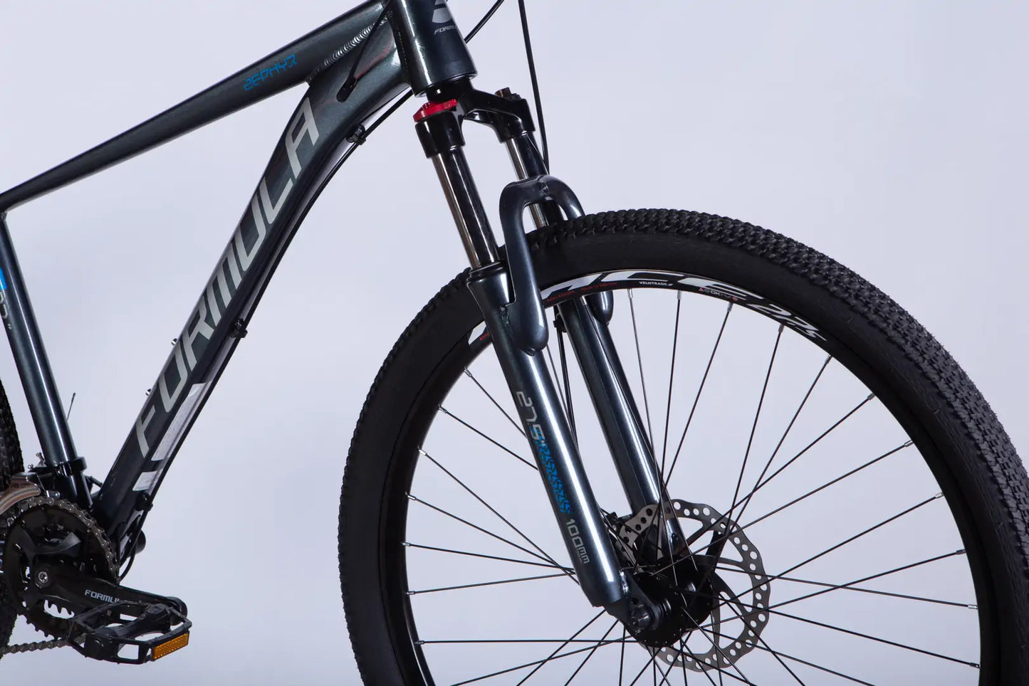 Велосипед AL 27.5" Formula ZEPHYR 3.0 DD CS рама-17" темно-сірий 2026