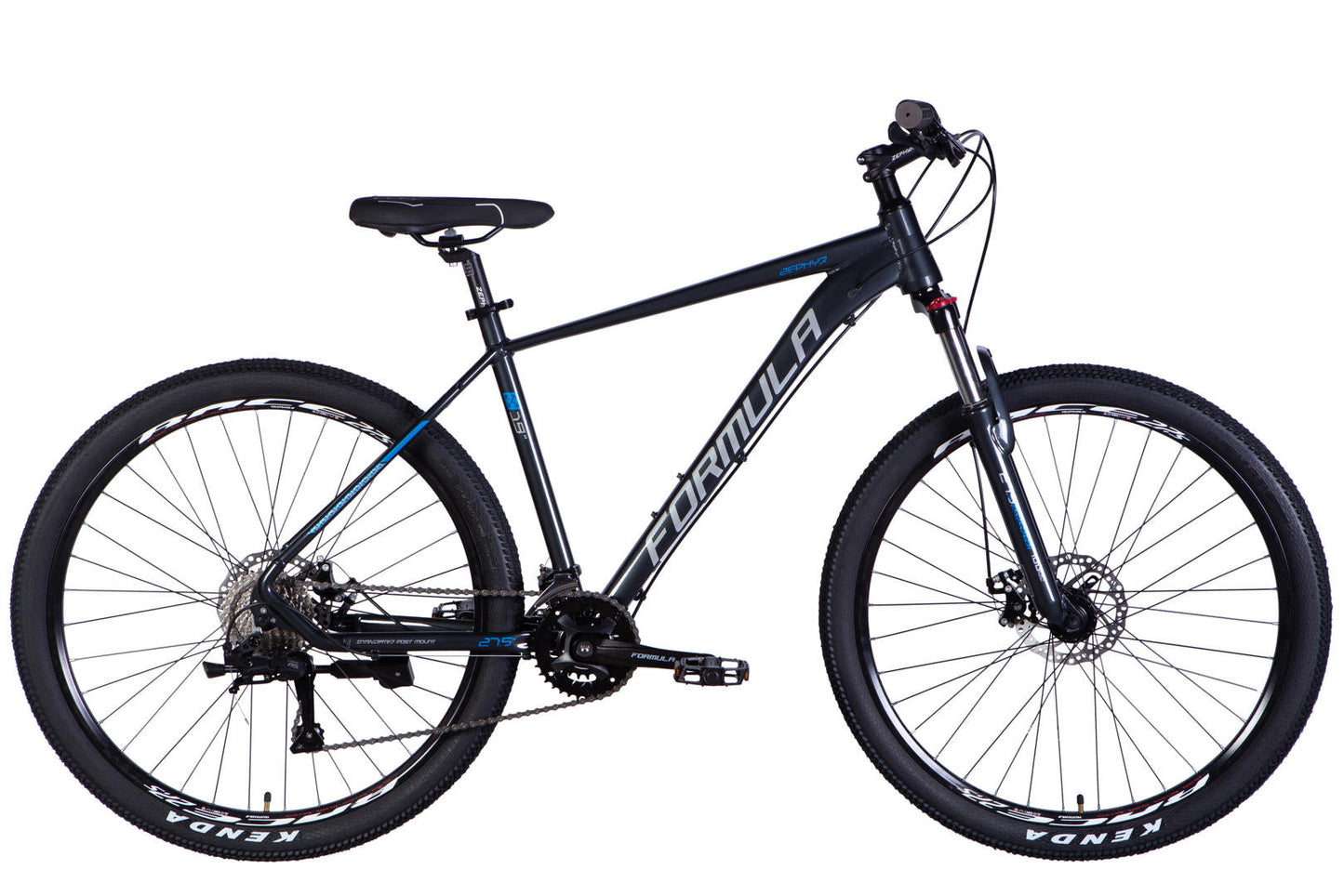 Велосипед AL 27.5" Formula ZEPHYR 3.0 DD CS рама-19" темно-сірий 2026