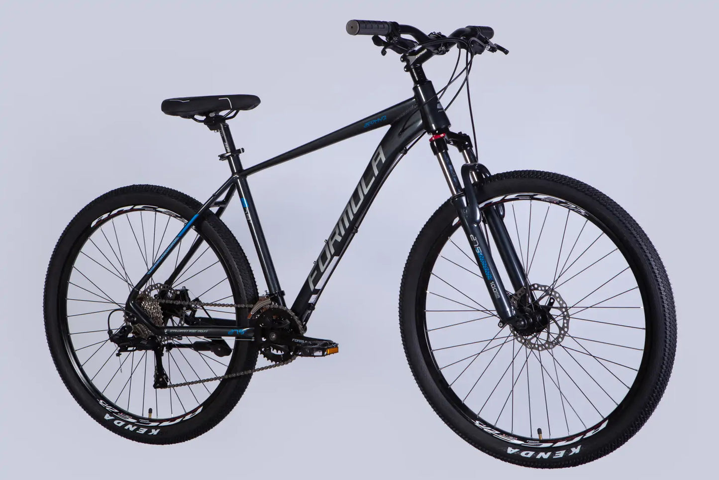 Велосипед AL 27.5" Formula ZEPHYR 3.0 DD CS рама-19" темно-сірий 2026