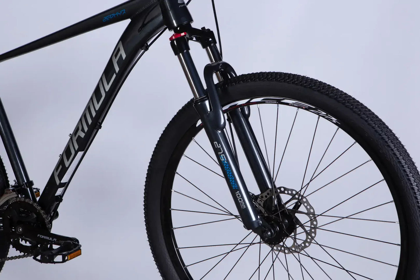 Велосипед AL 27.5" Formula ZEPHYR 3.0 DD CS рама-19" темно-сірий 2026