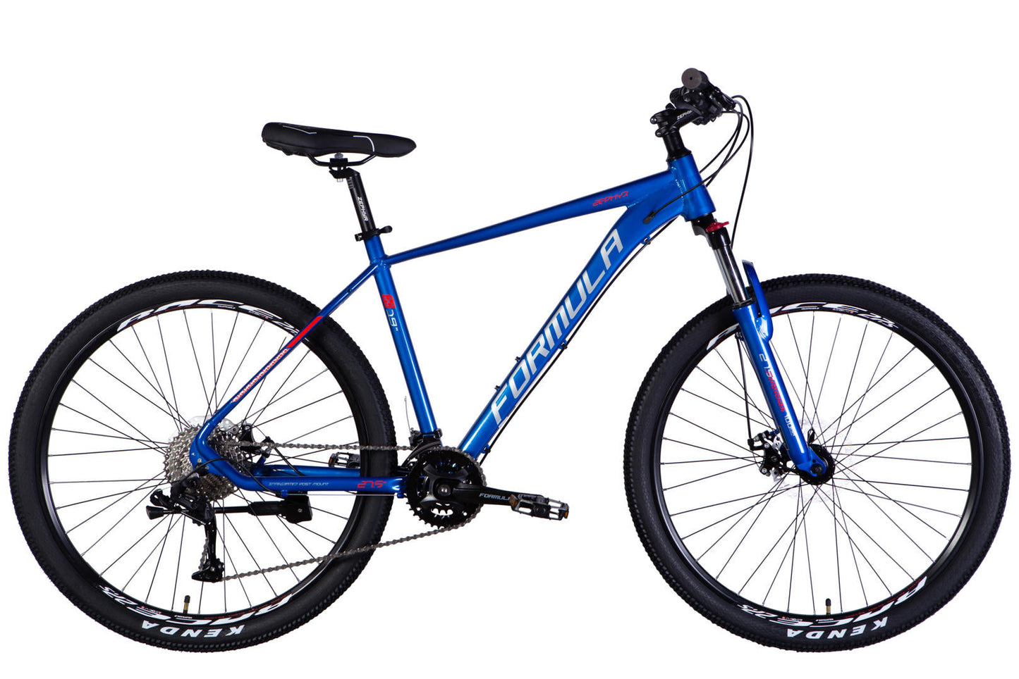 Велосипед AL 27,5" Formula ZEPHYR 2.0 DD CS рама-19" синій 2025