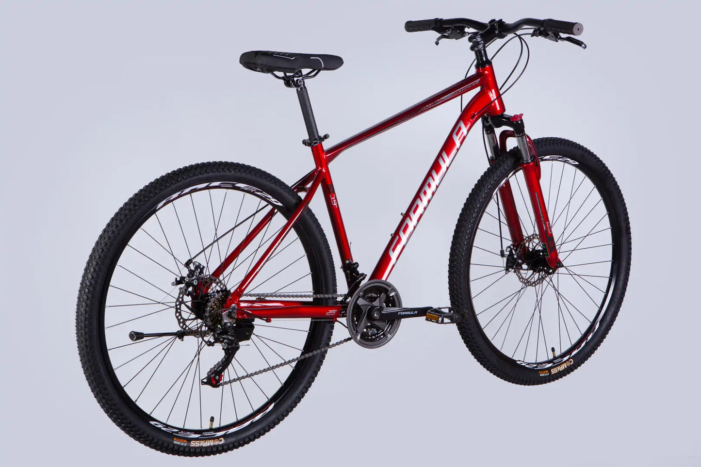 Велосипед AL 29" Formula MOTION DD FR рама-19" червоний з сірим 2026