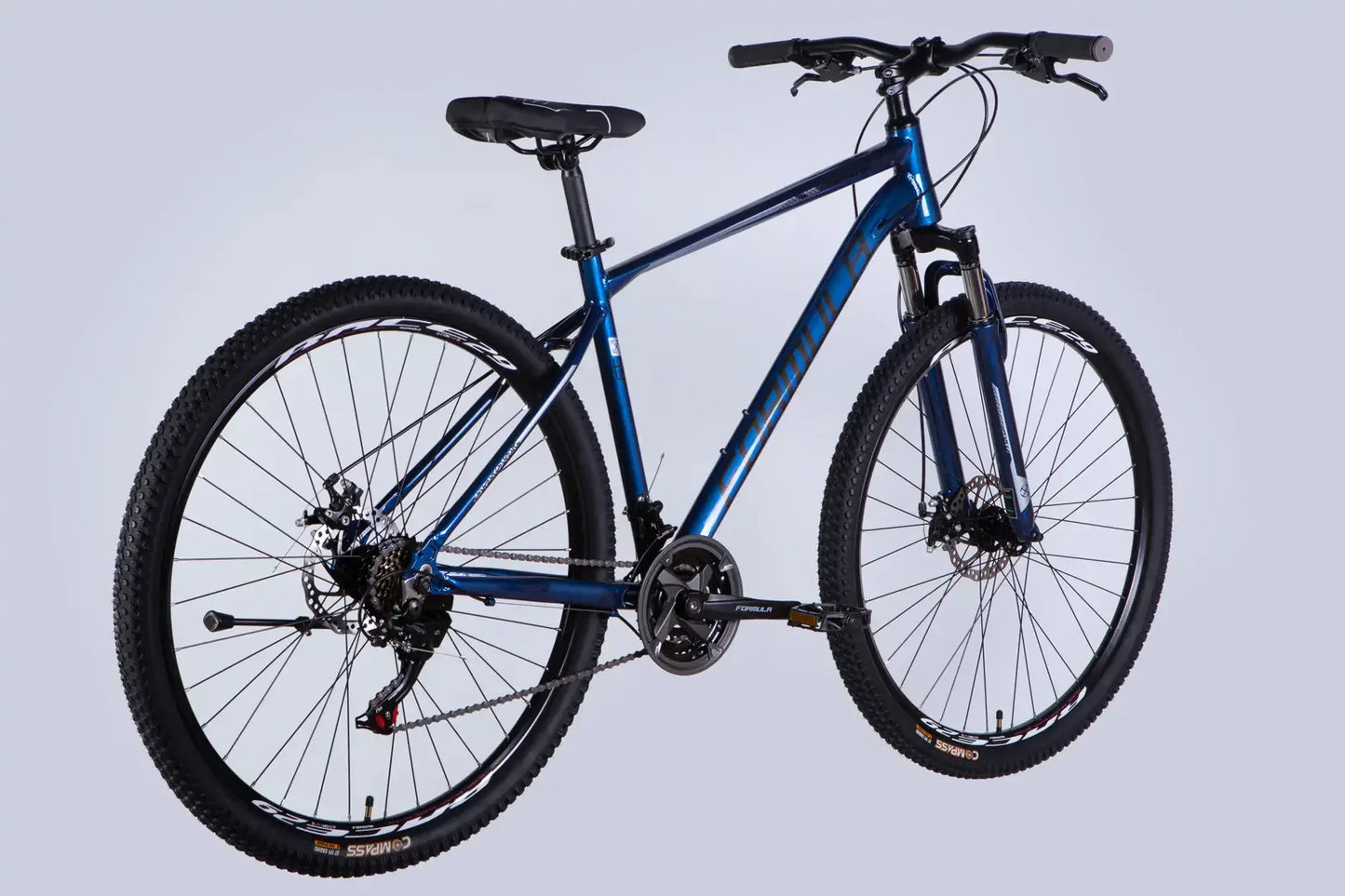 Велосипед AL 29" Formula MOTION DD FR рама-19" синiй з чорним 2026