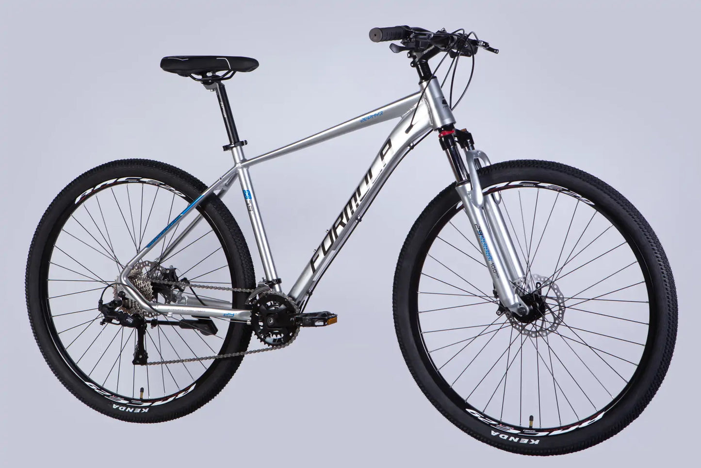 Велосипед AL 29" Formula ZEPHYR 3.0 DD CS рама-19" срiблястий 2026