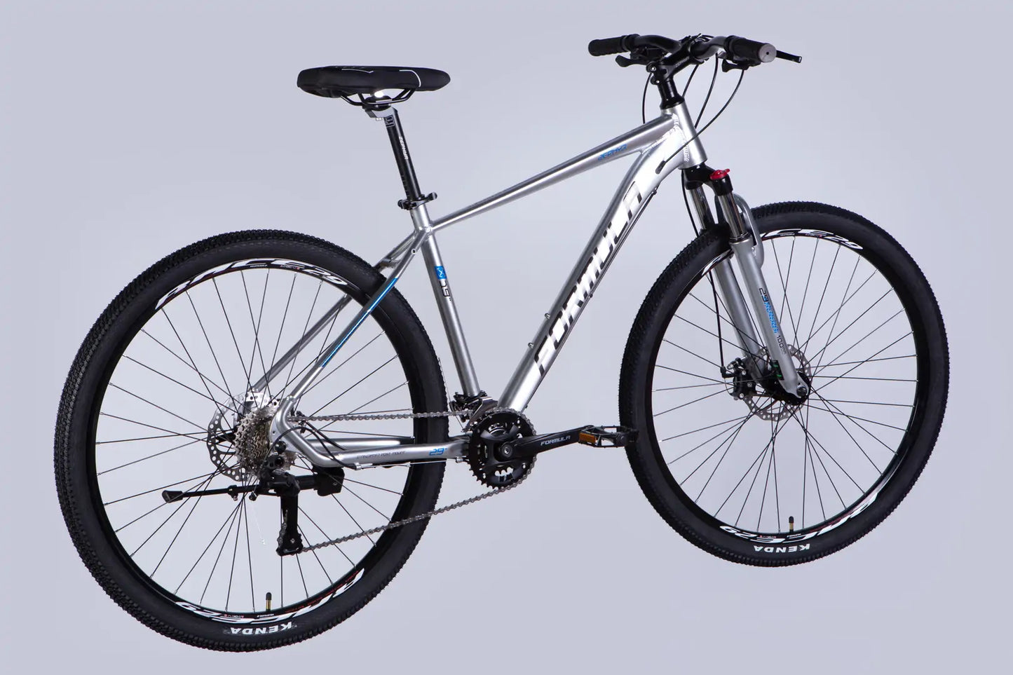 Велосипед AL 29" Formula ZEPHYR 3.0 DD CS рама-19" срiблястий 2026