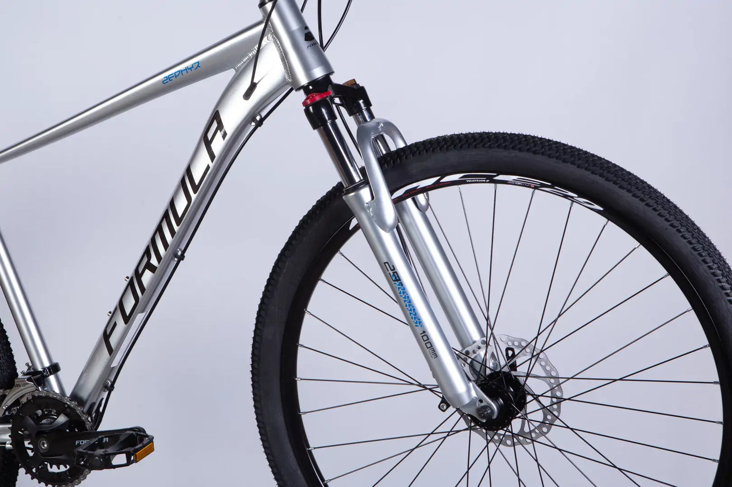 Велосипед AL 29" Formula ZEPHYR 3.0 DD CS рама-19" срiблястий 2026