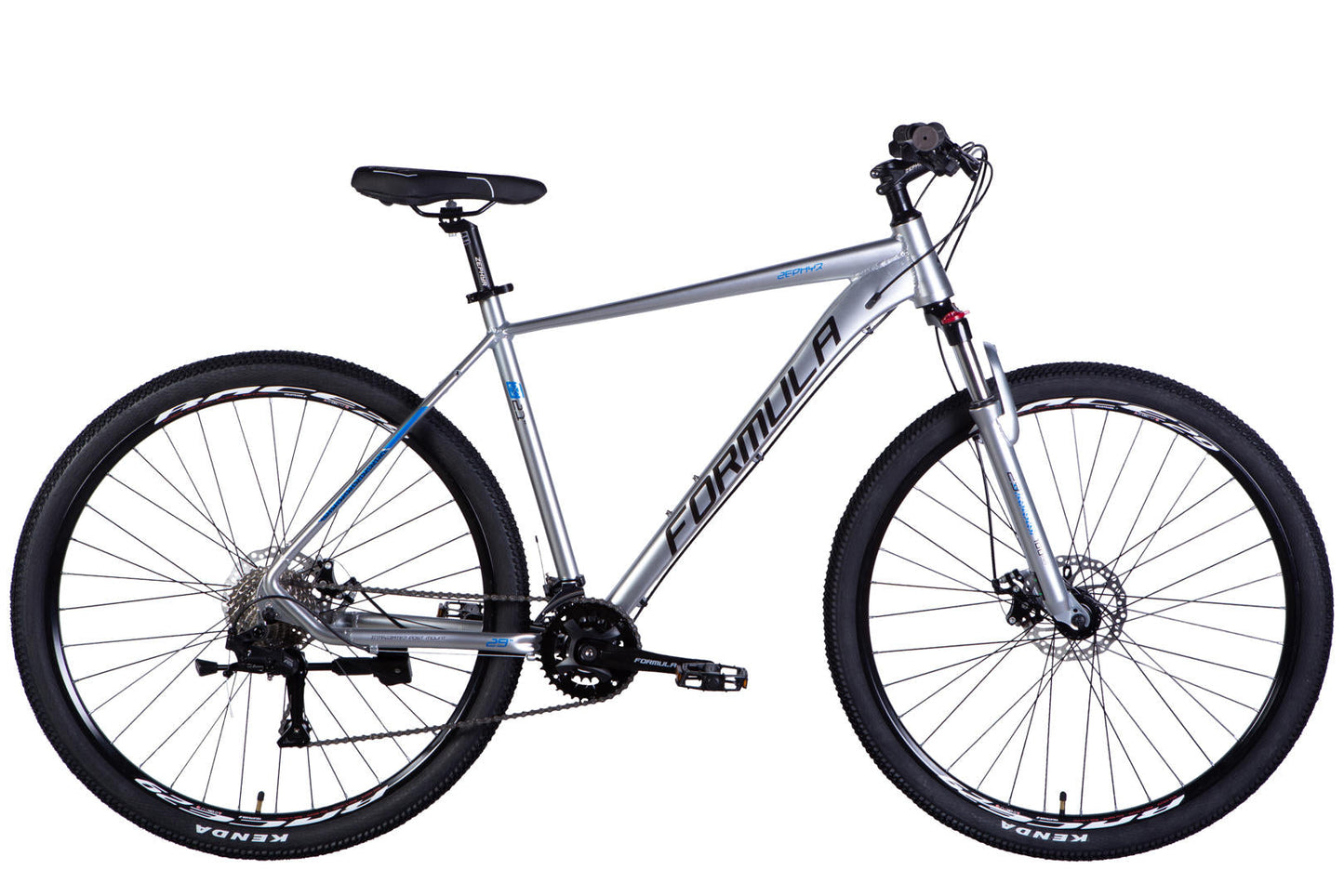 Велосипед AL 29" Formula ZEPHYR 3.0 DD CS рама-21" срiблястий 2026