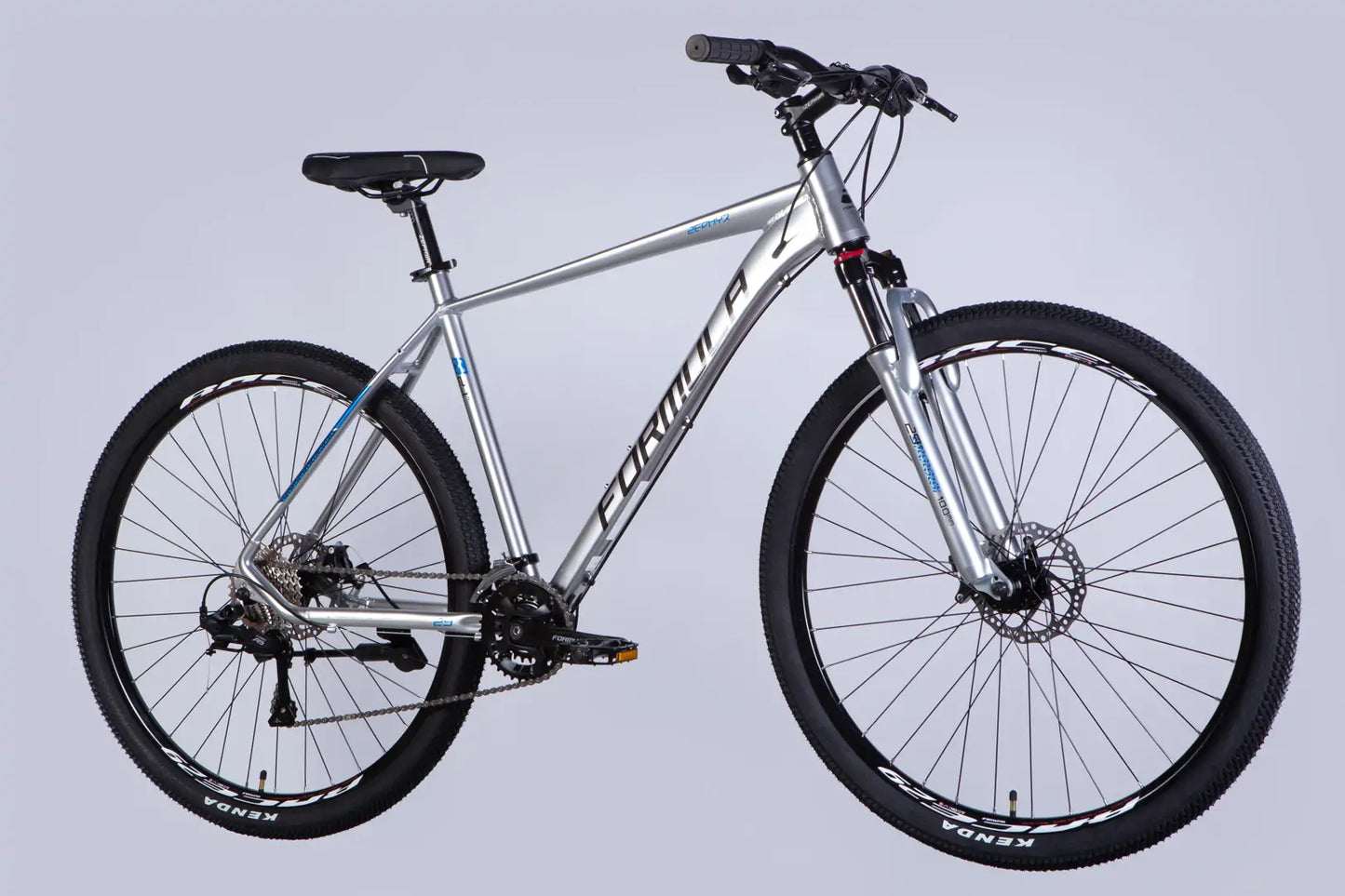 Велосипед AL 29" Formula ZEPHYR 3.0 DD CS рама-21" срiблястий 2026