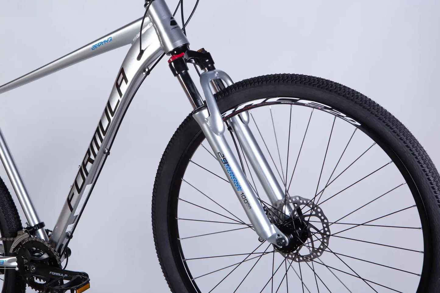 Велосипед AL 29" Formula ZEPHYR 3.0 DD CS рама-21" срiблястий 2026