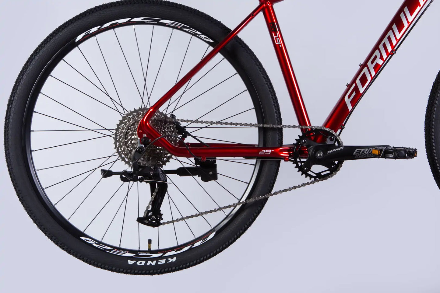 Велосипед AL 29" Formula ZEPHYR 1.0 HDD рама-19" чорно-червоний 2026