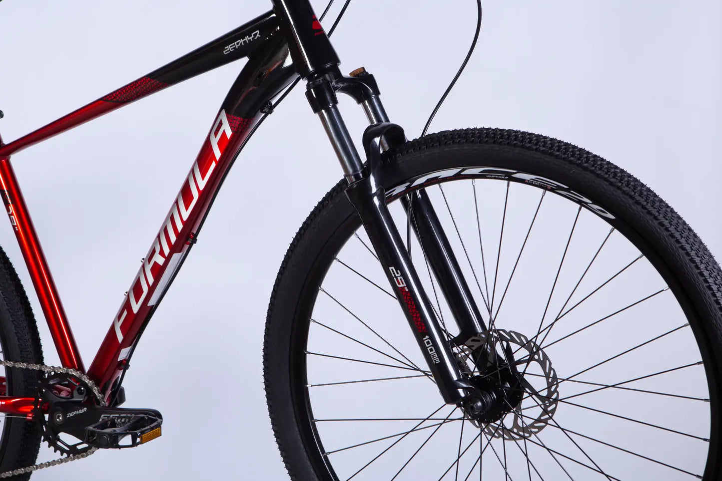 Велосипед AL 29" Formula ZEPHYR 1.0 HDD рама-19" чорно-червоний 2026
