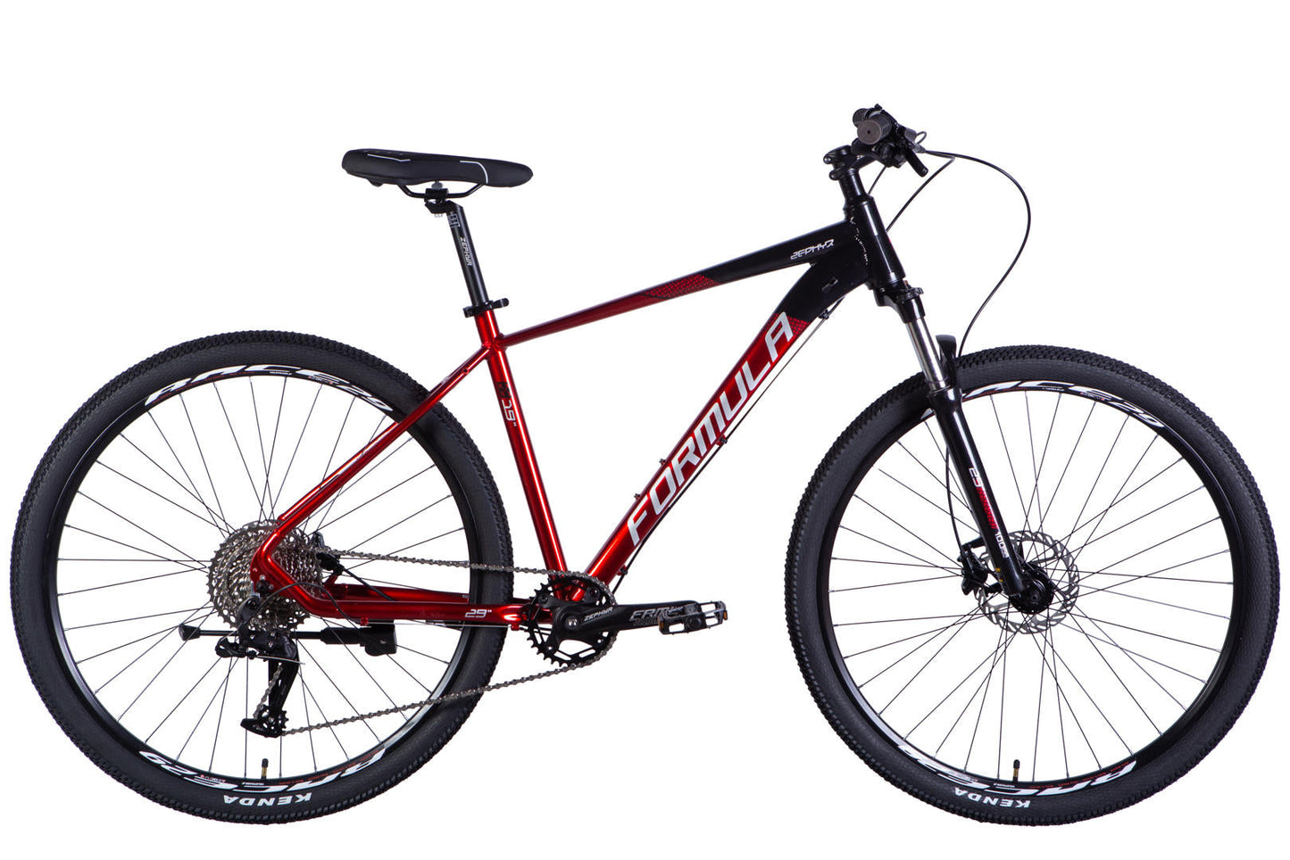 Велосипед AL 29" Formula ZEPHYR 1.0 HDD рама-19" чорно-червоний 2026