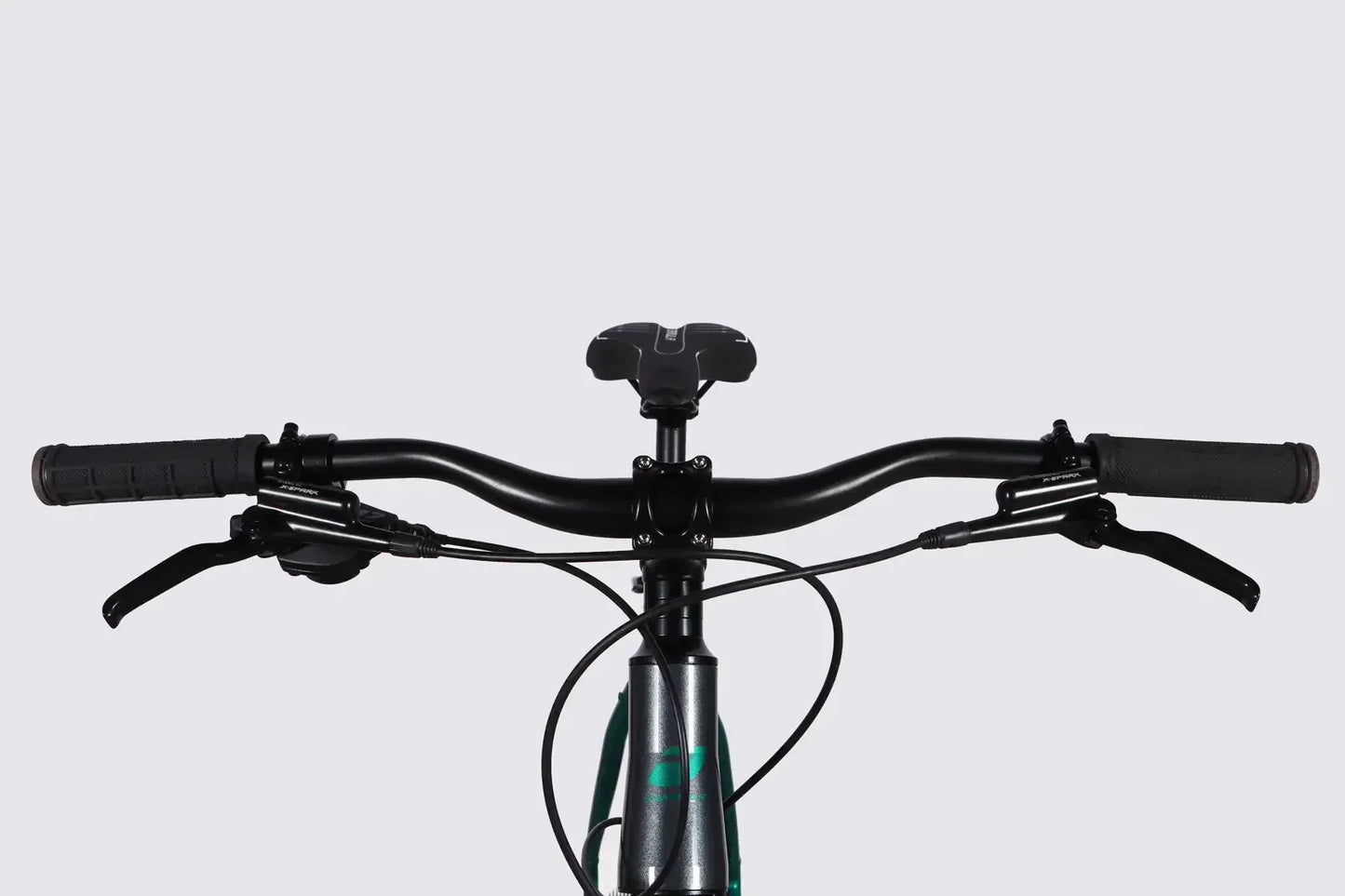 Велосипед AL 29" Formula ZEPHYR 1.0 HDD рама-21" темно-сріблястий з зеленим 2026
