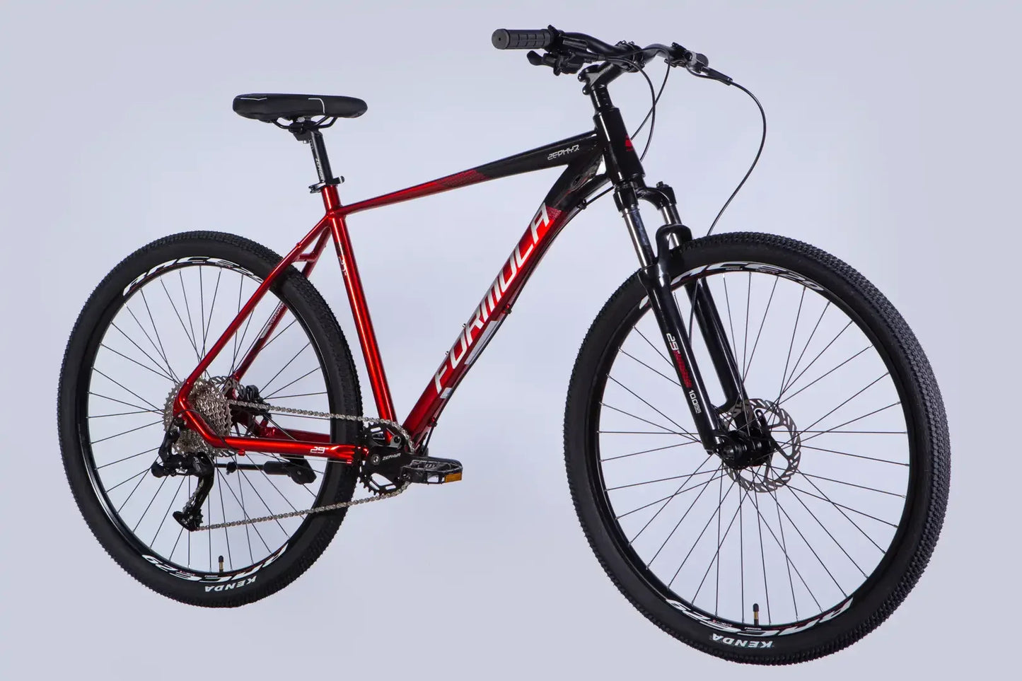 Велосипед AL 29" Formula ZEPHYR 1.0 HDD рама-21" чорно-червоний 2026