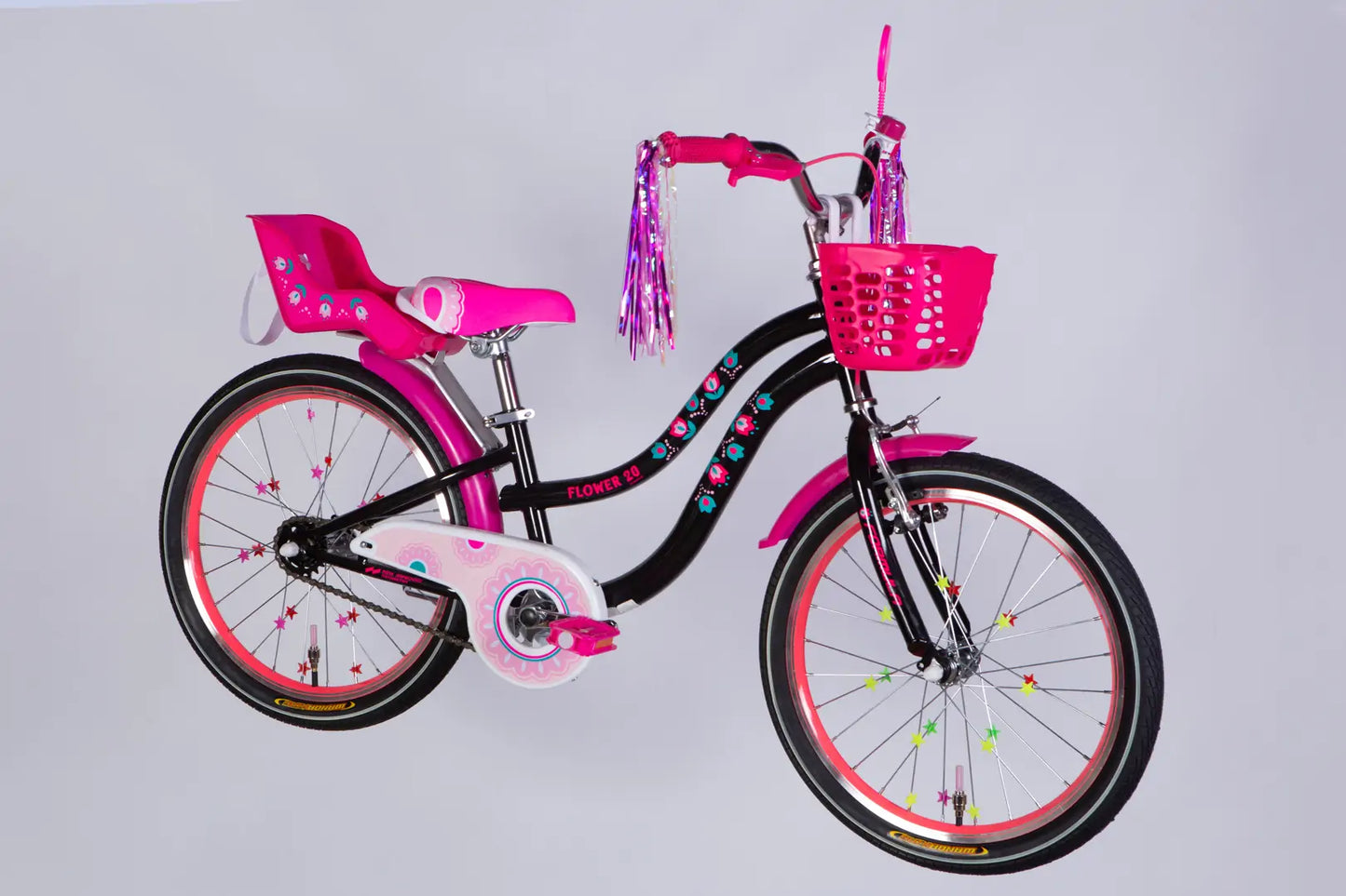 Велосипед ST 20" Formula Kid FLOWER PREMIUM BH рама-10" чорний з рожевим 2026