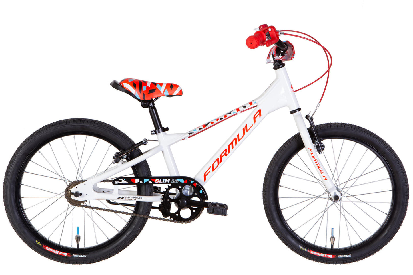 Велосипед AL 20" Formula Kid SLIM BH рама-10" білий з червоним 2026