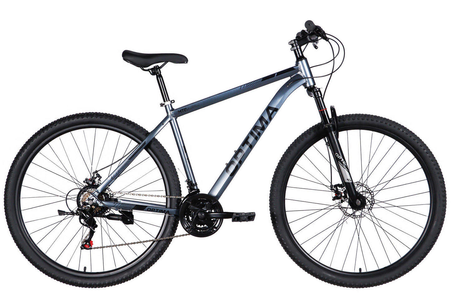 Велосипед AL 29" Optima . DD FR рама-19" графітовий 2026 (в мішку)