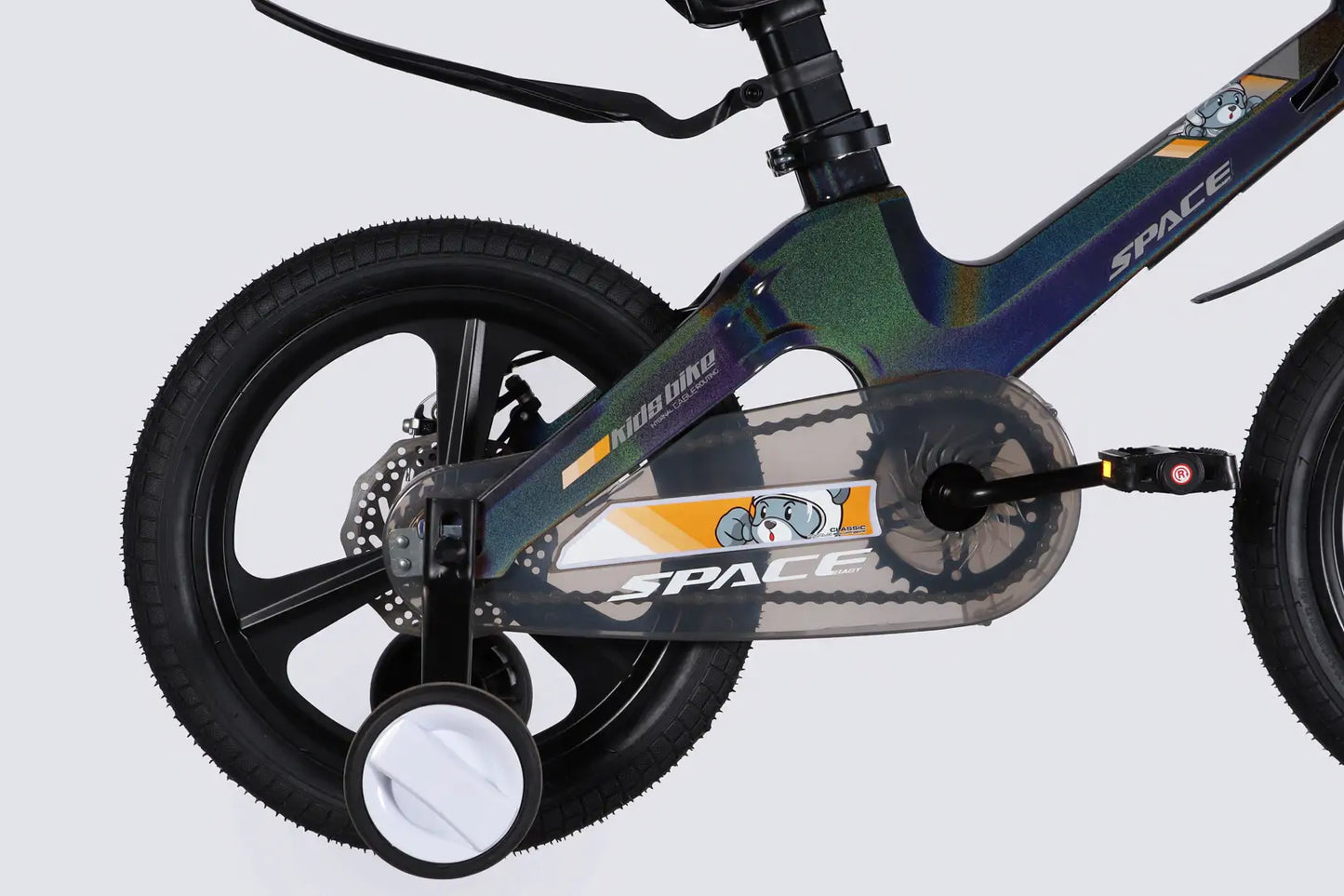 Велосипед MG 16" SPACE KID MOON DD рама-9" хамелеон 2026