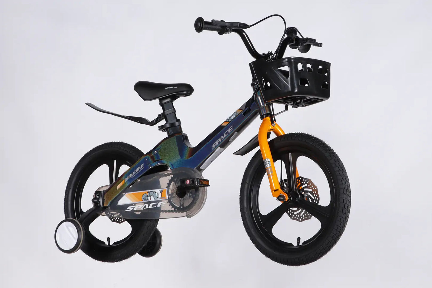 Велосипед MG 16" SPACE KID MOON DD рама-9" хамелеон 2026