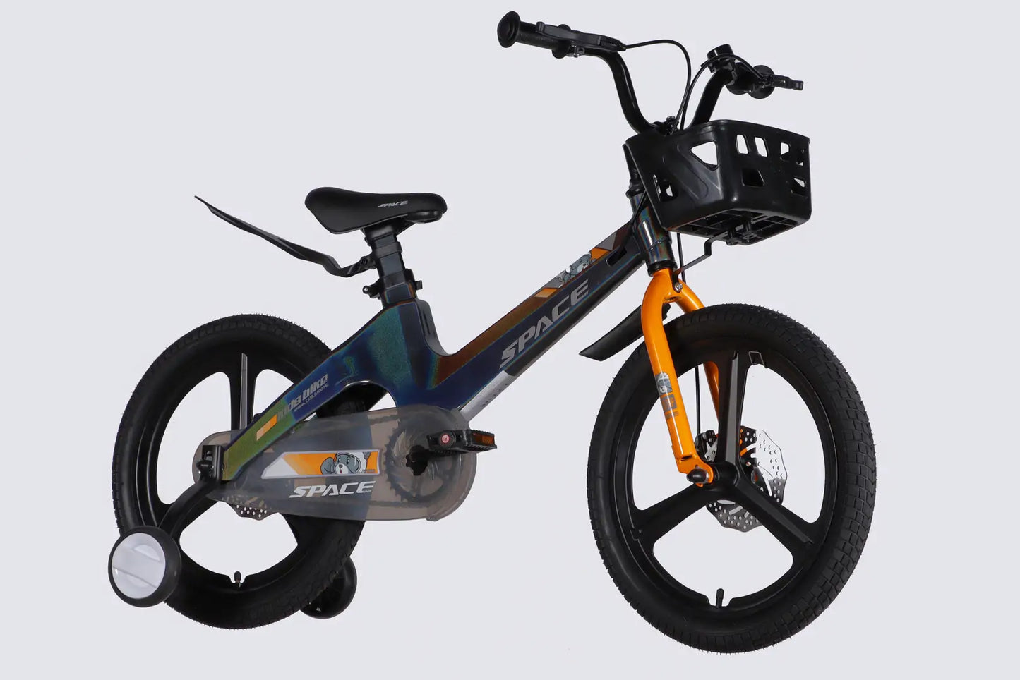 Велосипед MG 18" SPACE KID MOON DD рама-10,6" хамелеон 2026