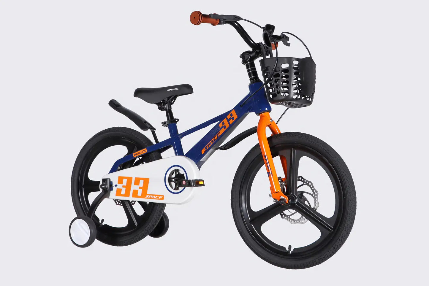 Велосипед MG 18" SPACE KID ORION DD рама-10" синiй з помаранчевим 2026