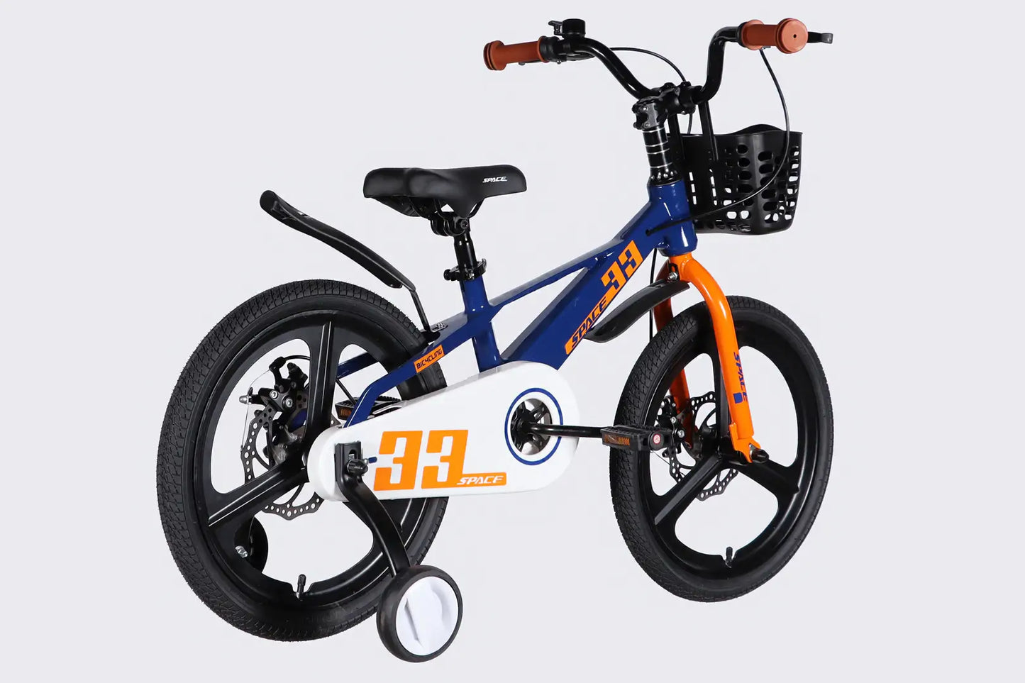 Велосипед MG 18" SPACE KID ORION DD рама-10" синiй з помаранчевим 2026
